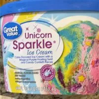 Mängden socker i Unicorn Sparkle Ice Cream