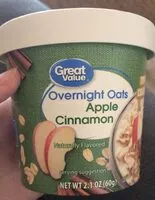 Mängden socker i Overnight Oats Apple Cinnamon