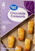 Mängden socker i Chocolate croissants