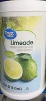 Mängden socker i Limeade