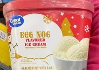 Mängden socker i Eggnog Ice Cream