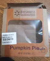 Mängden socker i Pumpkin pie