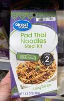 Mängden socker i Pad thai noodle kit
