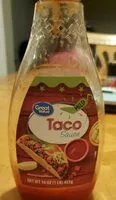 Mängden socker i Taco Sauce