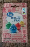 Mängden socker i Gel food colors