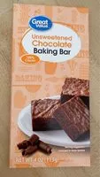 Mängden socker i Unsweetened Chocolate Baking Bar
