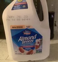 Mängden socker i Unsweetened Vanilla Almondmilk
