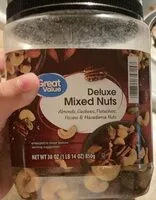 Mängden socker i Mixed nuts