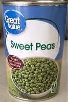 Mängden socker i Sweet peas