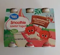 Mängden socker i Smoothie low-fat yogurt