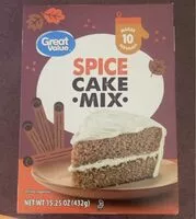 Mängden socker i Spice Cake Mix