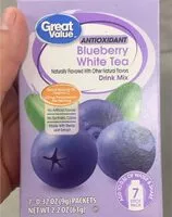 Mängden socker i Blueberry white tea