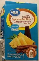 Mängden socker i Tropical tepache de pina