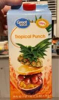 Mängden socker i Tropical punch