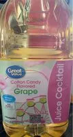 Mängden socker i Cotton Candy flavored Grape Juice