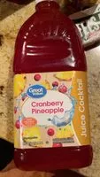 Mängden socker i cranberry pineapple