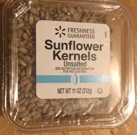 Mängden socker i Sunflower kernels