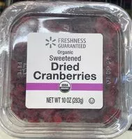 Mängden socker i Cranberries