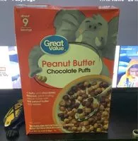 Mängden socker i Peanut butter chocolate puffs