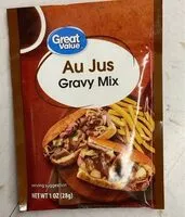 Mängden socker i Au Jus Great Value