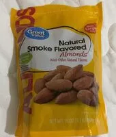 Mängden socker i Natural smoke flavored almonds with other natural flavors