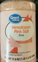 Mängden socker i Himalayan pink salt