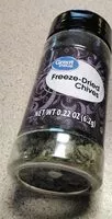 Mängden socker i Freeze- dried chives