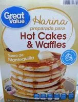 Mängden socker i Complete pancake & waffle mix