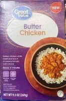 Mängden socker i Butter Chicken