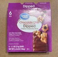 Mängden socker i Chocolate chip dipped granola bars