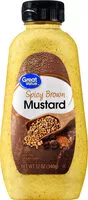 Mängden socker i Spicy Brown Mustard