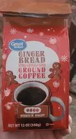 Mängden socker i Ginger bread ground coffee