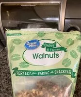 Mängden socker i Walnuts Halves & Pieces
