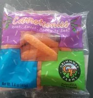 Mängden socker i Baby carrots