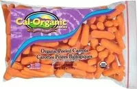 Mängden socker i Cal organic farms organic peeled carrots