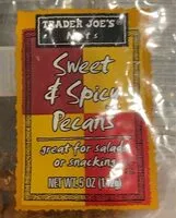 Mängden socker i Sweet and Spicy Pecans