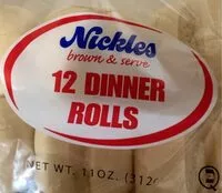 Mängden socker i Brown and serve rolls