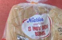 Mängden socker i Enriched hotsog buns