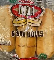 Mängden socker i Deli sub rolls