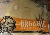 Mängden socker i Organic traditional flour tortillas