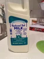 Mängden socker i Reduced fat milk 2pc