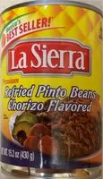 Mängden socker i Refried Pinto Beans Chorizo Flavored