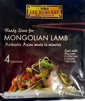 Mängden socker i Lkk Mongolian Lamb