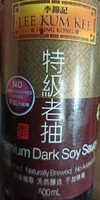 Mängden socker i Premium dark soy sauce