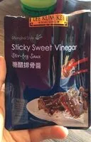 Mängden socker i Lkk sweet vinegar spare rib sauce