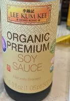 Mängden socker i Organic premium soy sauce