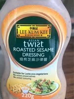 Mängden socker i Twist roasted sesame dressing