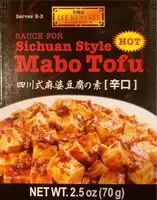 Mängden socker i Sauce for sichaun style mabo tofu