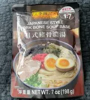 Mängden socker i Japanese style pork bone soup base