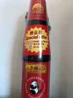 Mängden socker i Panda brand sauce saveur huitre
